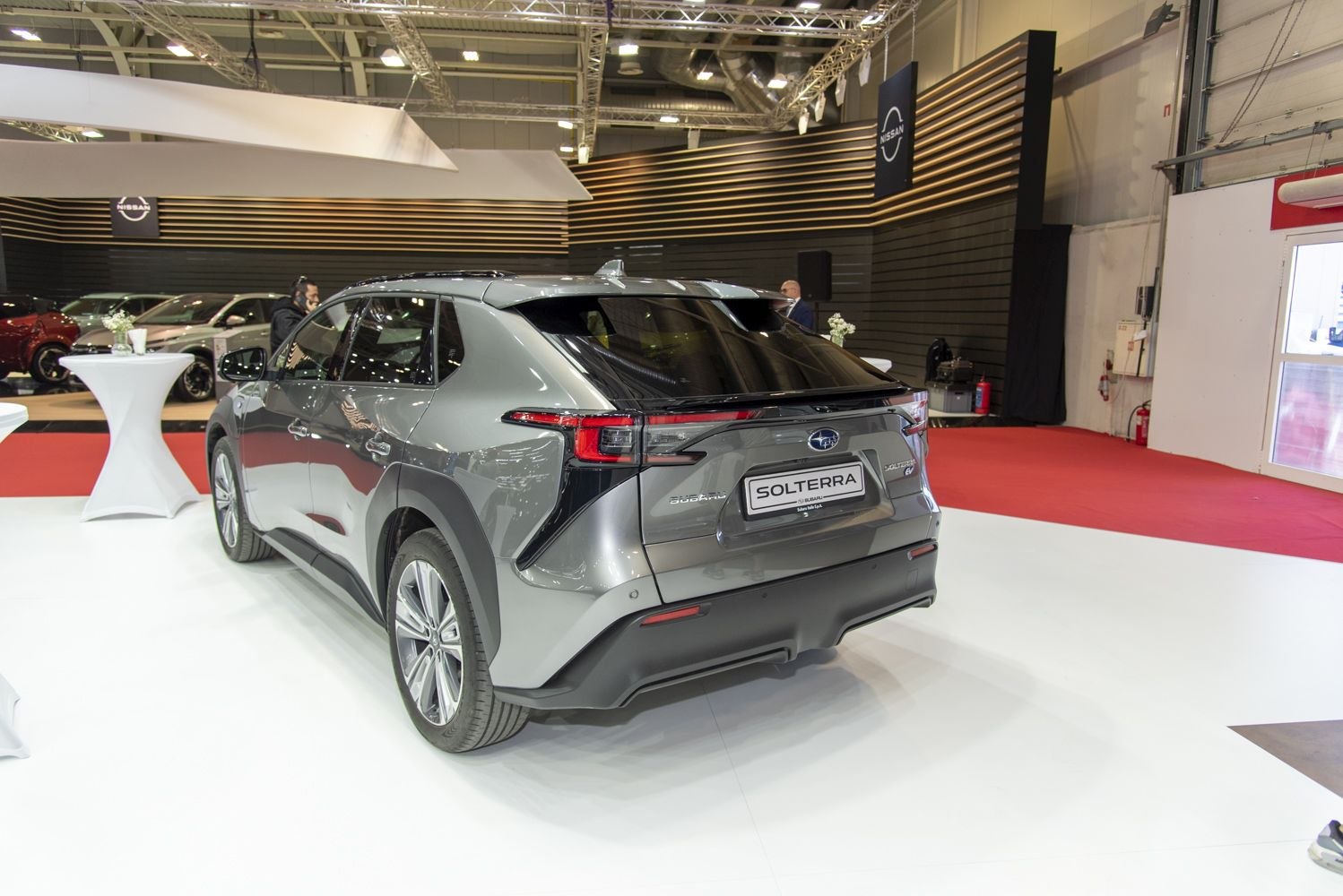 Rear view with distinct taillights and modern crossover design