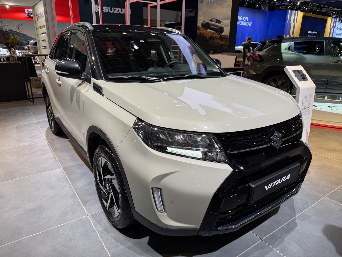 Front exterior with LED headlights and black grille