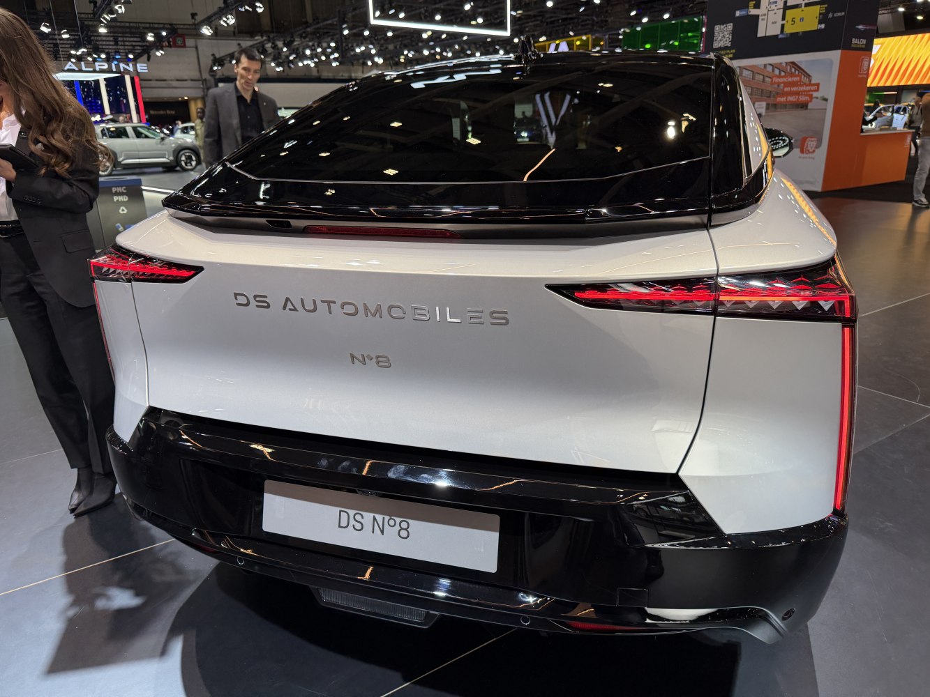 Sharp LED tail lights and sculpted rear design