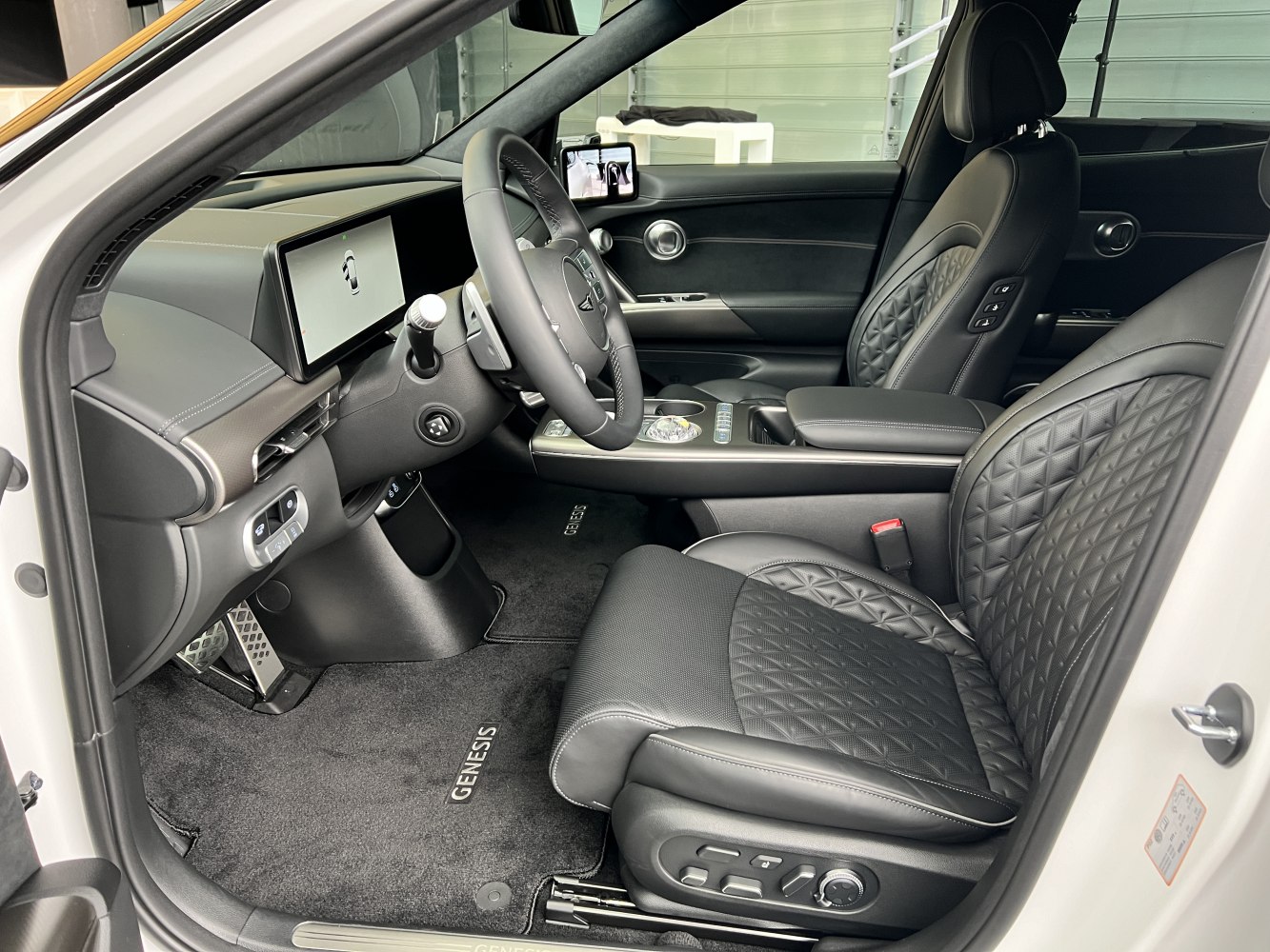 Luxury quilted leather seats and advanced digital dashboard.