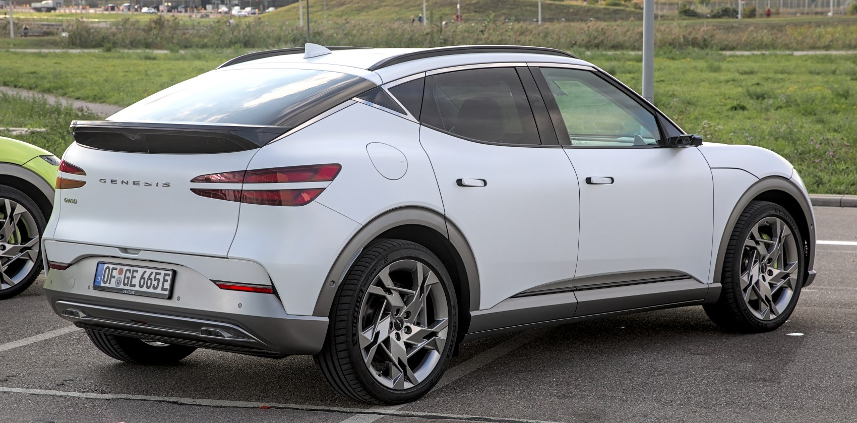 Rear and side profile with modern taillights and distinctive alloy wheels