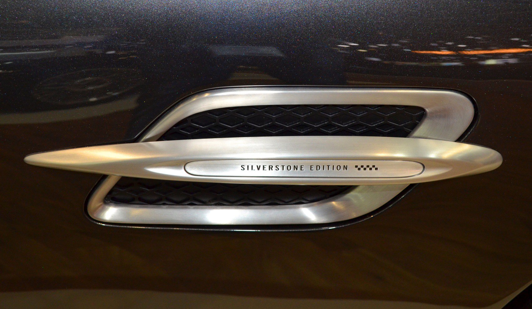 Side vent with Silverstone Edition badge