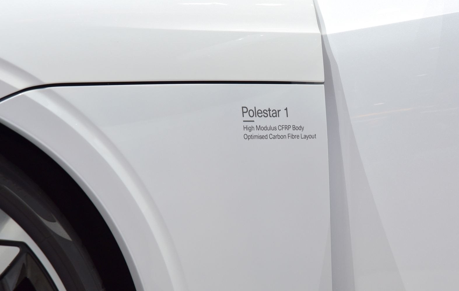 High modulus CFRP body and optimized carbon fibre layout on vehicle side.