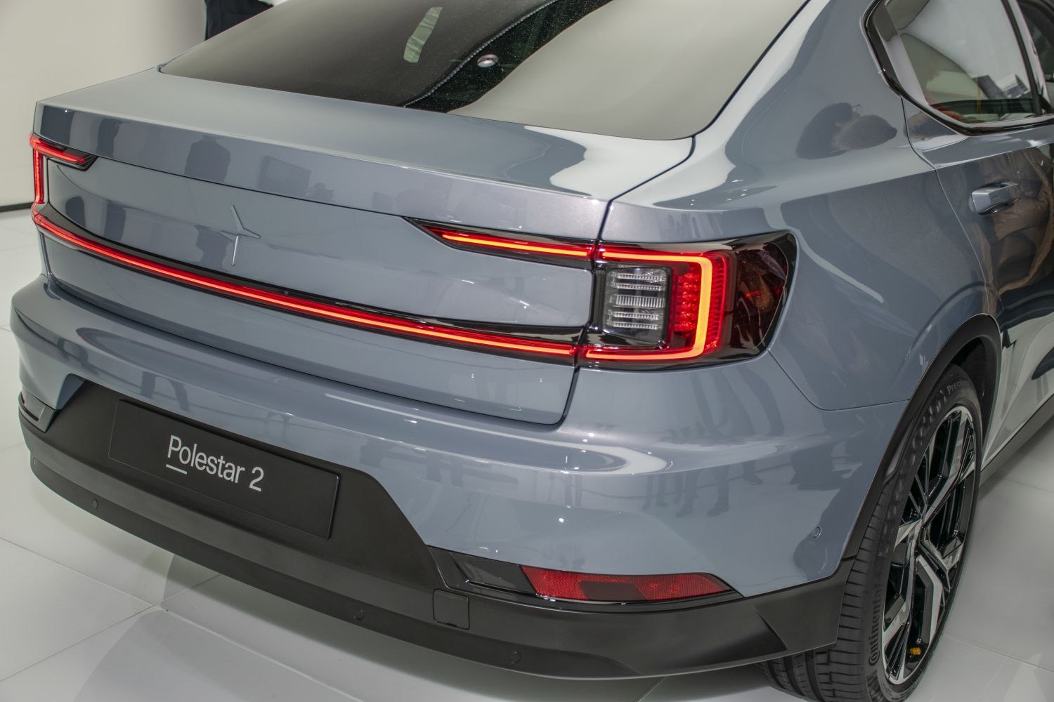LED strip taillights and sleek rear end design