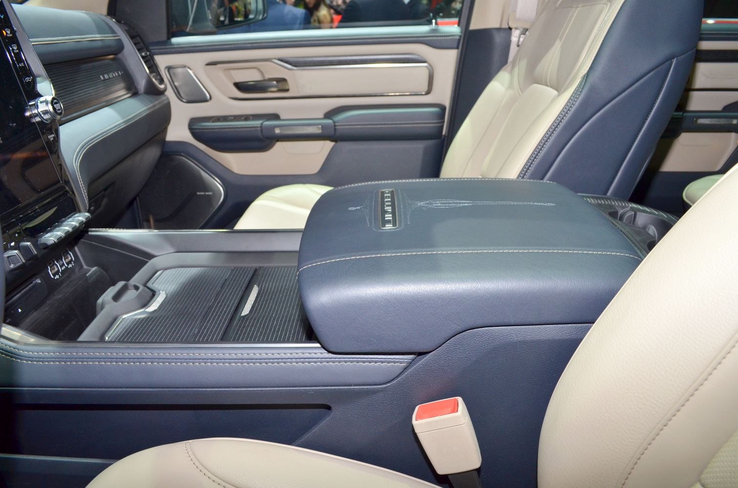 Luxury leather seats and advanced center console