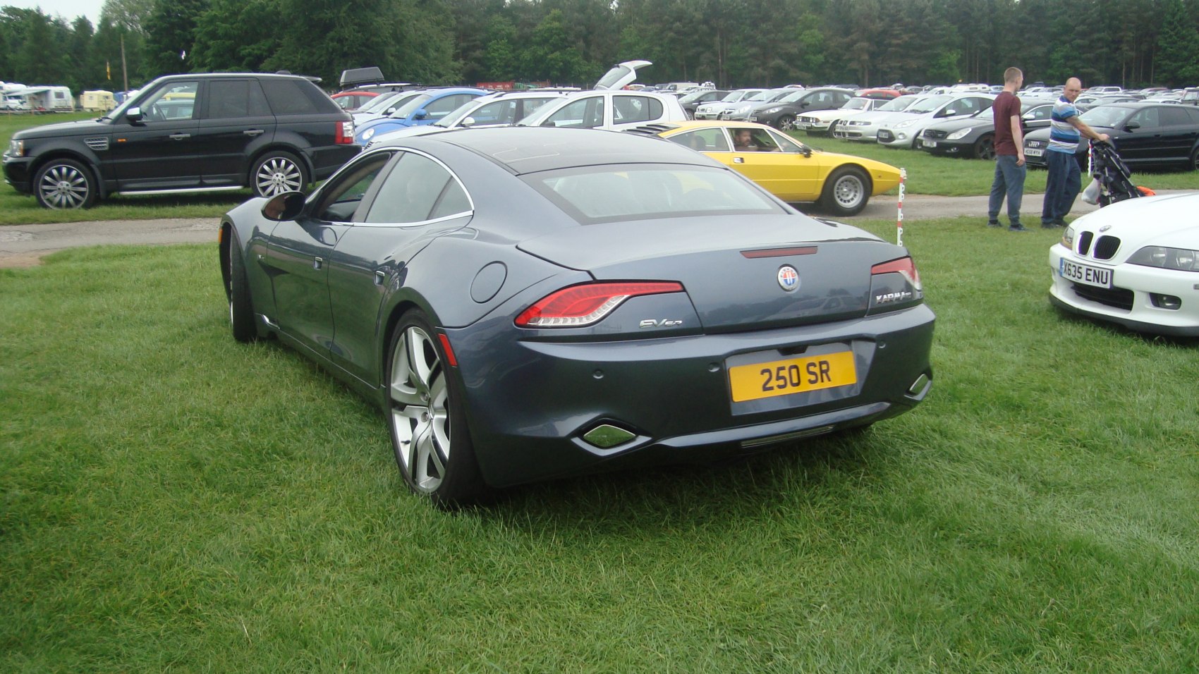 Rear view with sleek taillights and aerodynamic rear design