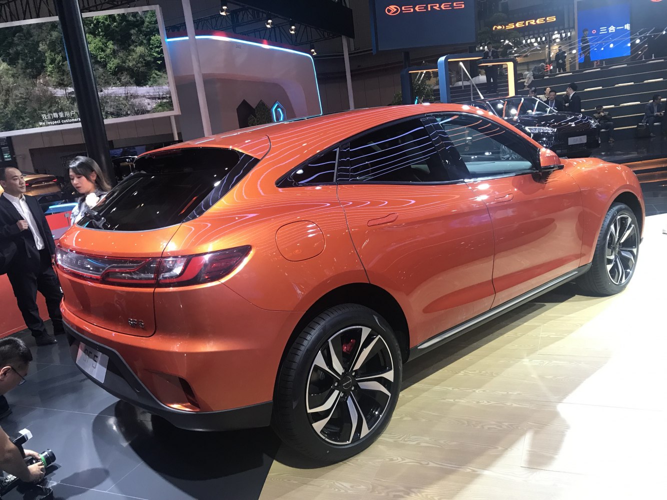 Modern SUV rear with LED taillights and alloy wheels