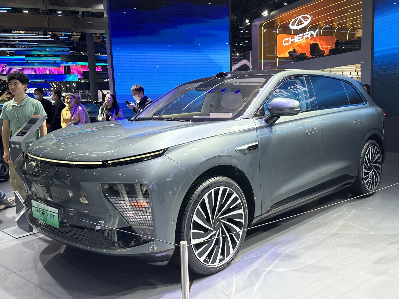Sleek LED headlights and distinctive alloy wheels on a modern SUV