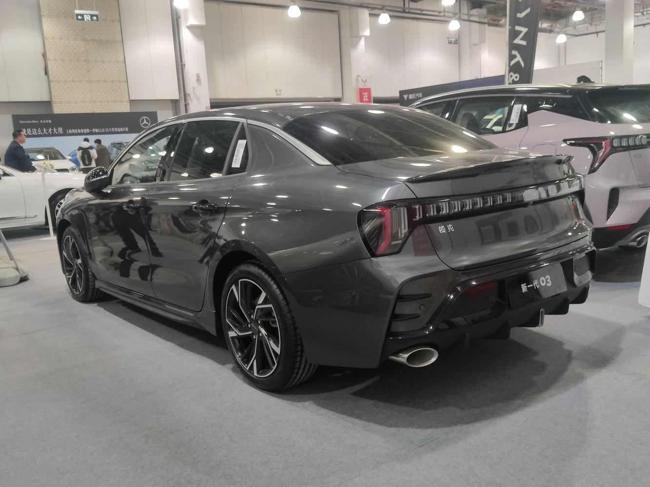3/4 rear-left view