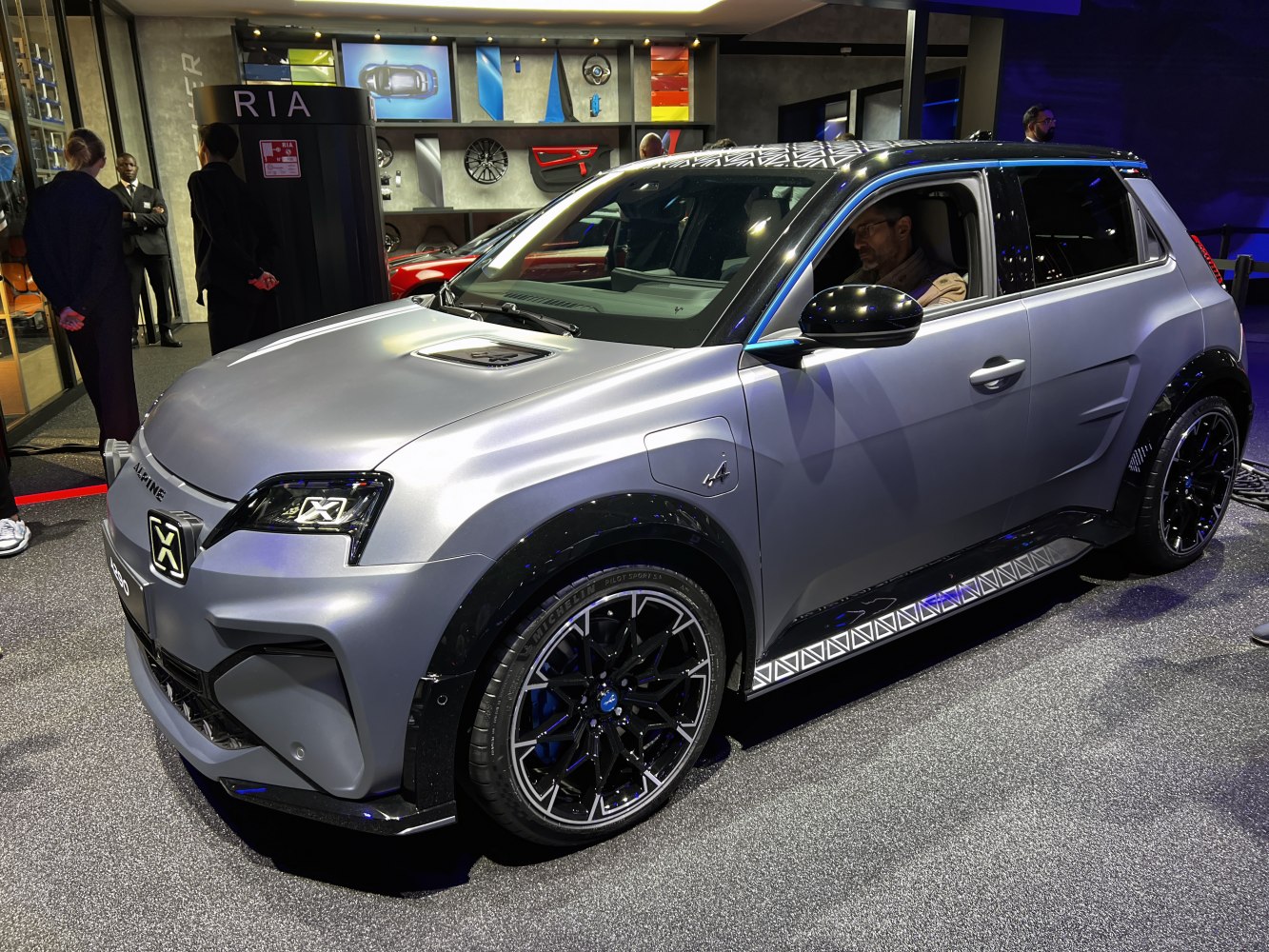 Compact SUV with LED headlights and black alloy wheels