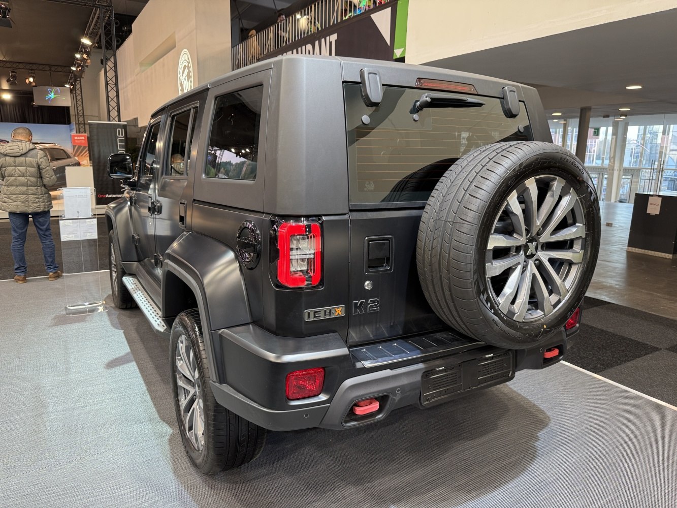 3/4 rear-left view