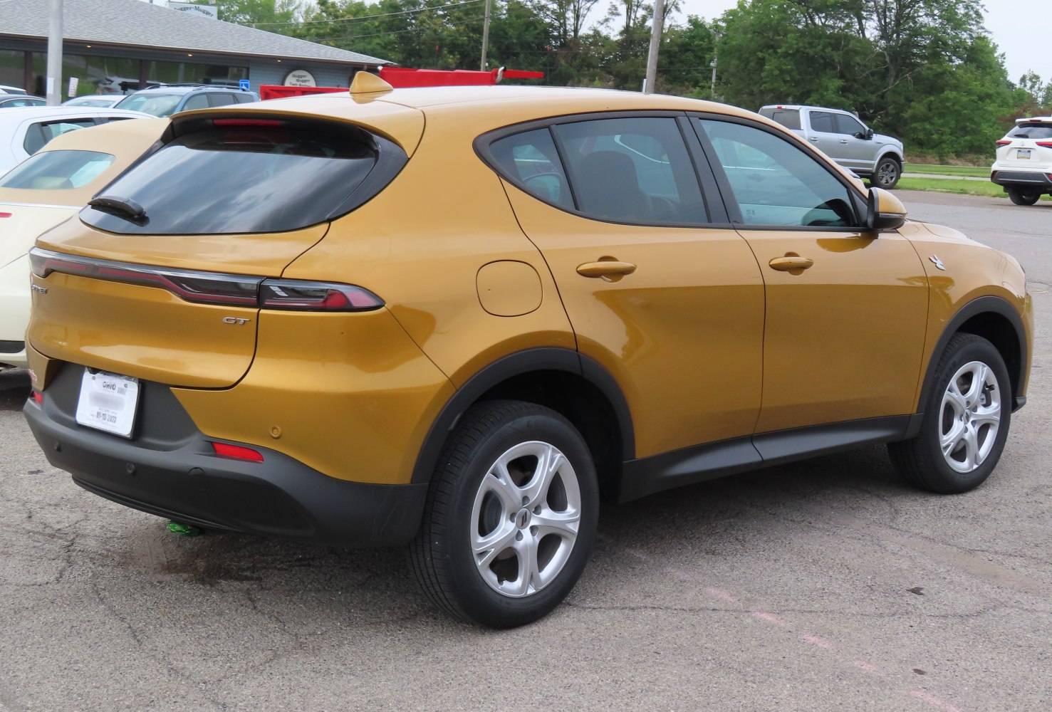 Rear and side profile with sleek taillight design and modern SUV shape