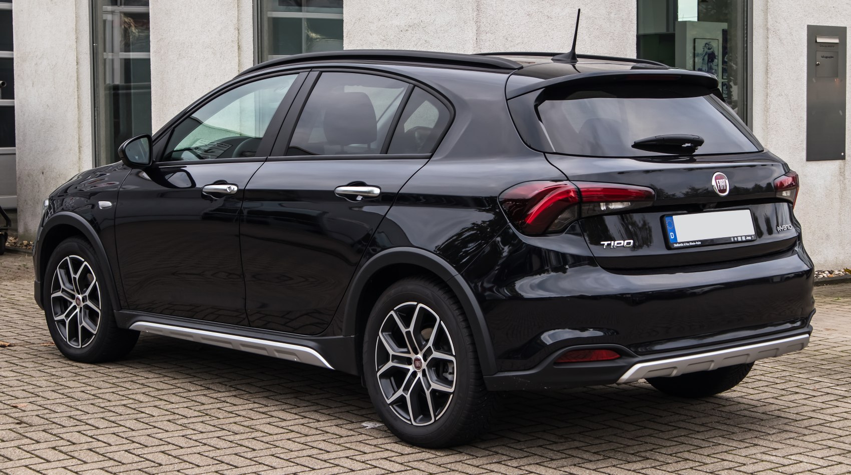 3/4 rear-left view