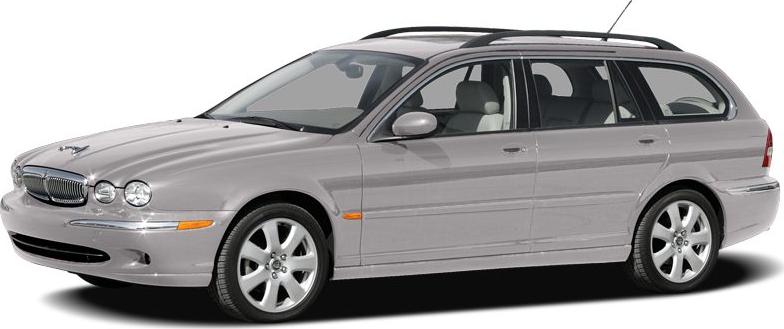 Silver station wagon with roof rails and alloy wheels