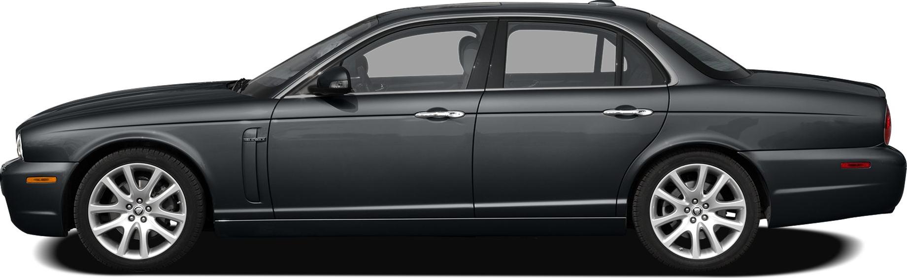 Sleek side profile of a luxury executive sedan with alloy wheels