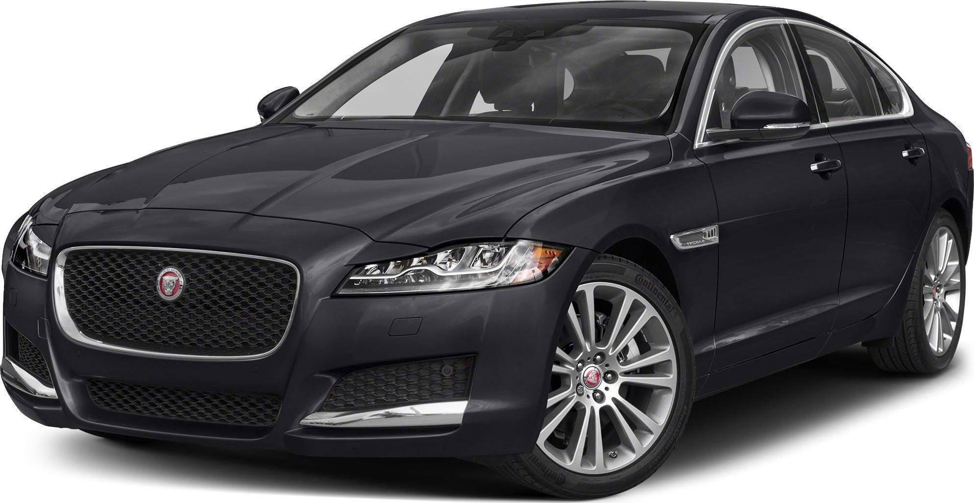 Front view with signature grille and LED headlights