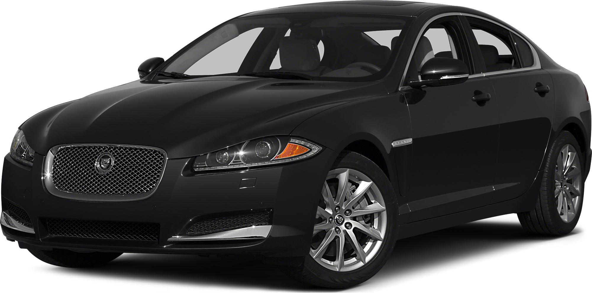 Front angle view of a luxury sedan with distinctive grille and headlights