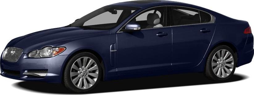 Blue luxury sedan side profile with sleek lines and alloy wheels