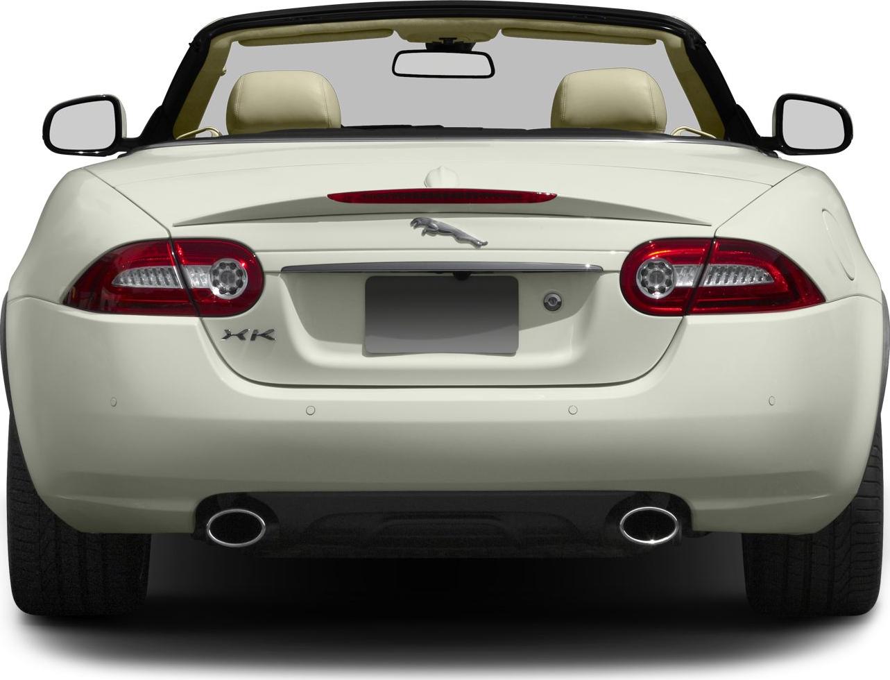 Convertible rear with LED taillights and dual exhaust system