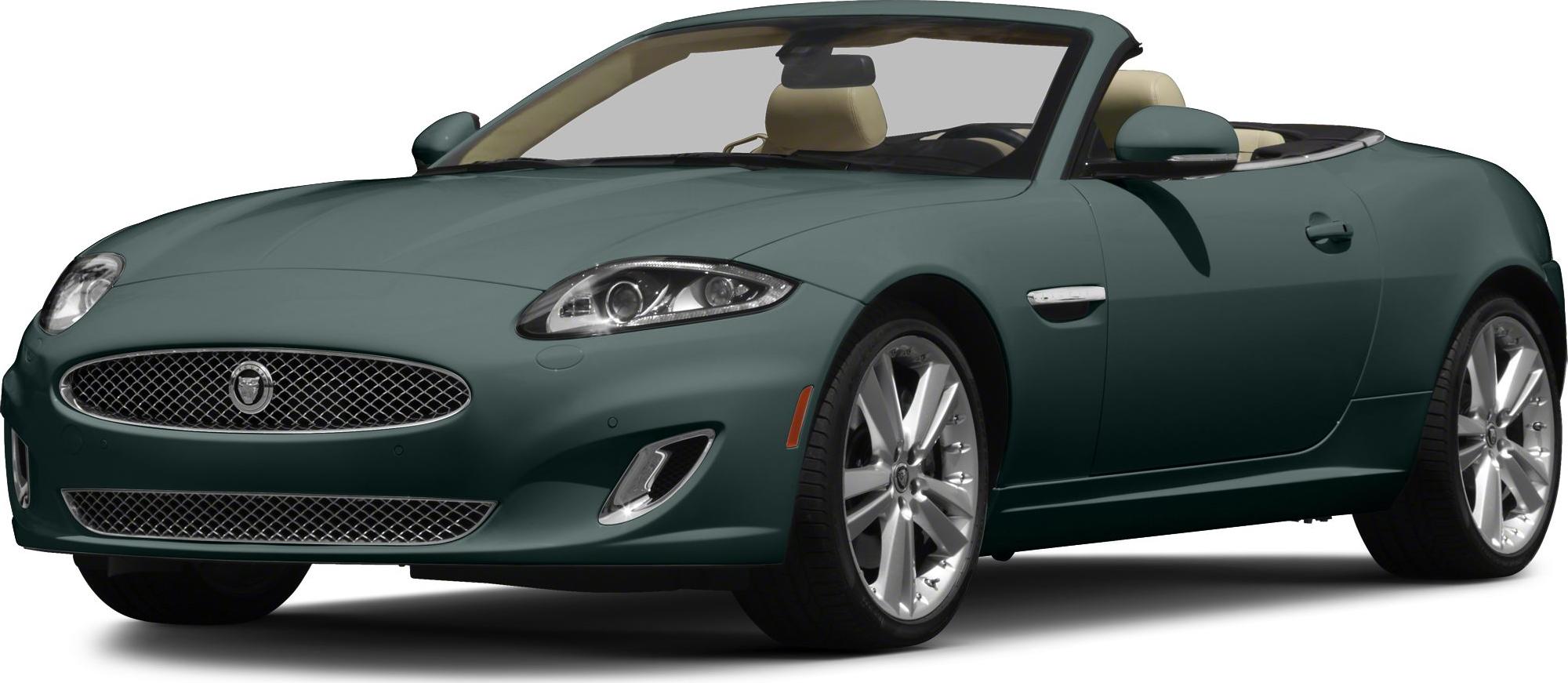 Front view of convertible with sleek headlights and alloy wheels