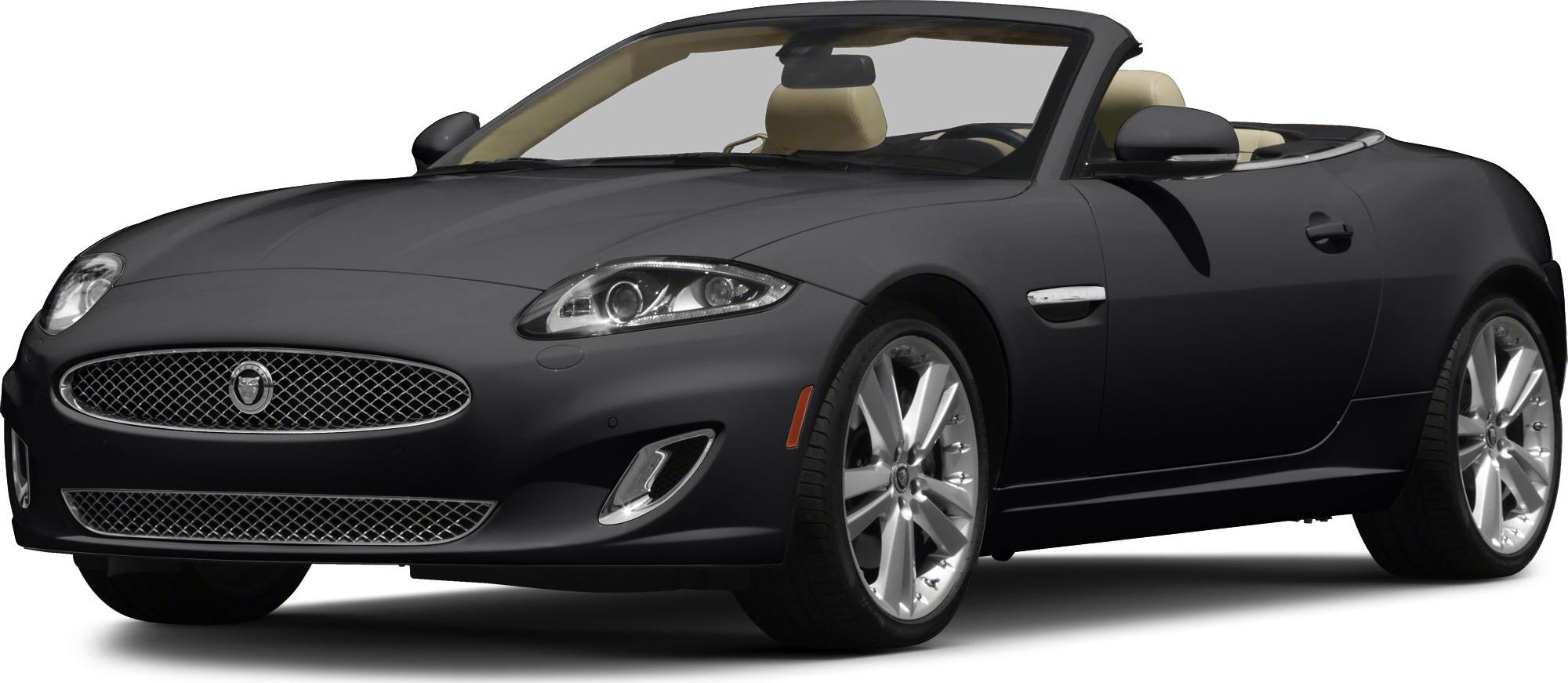 Convertible roadster with sleek front grille and rounded headlights