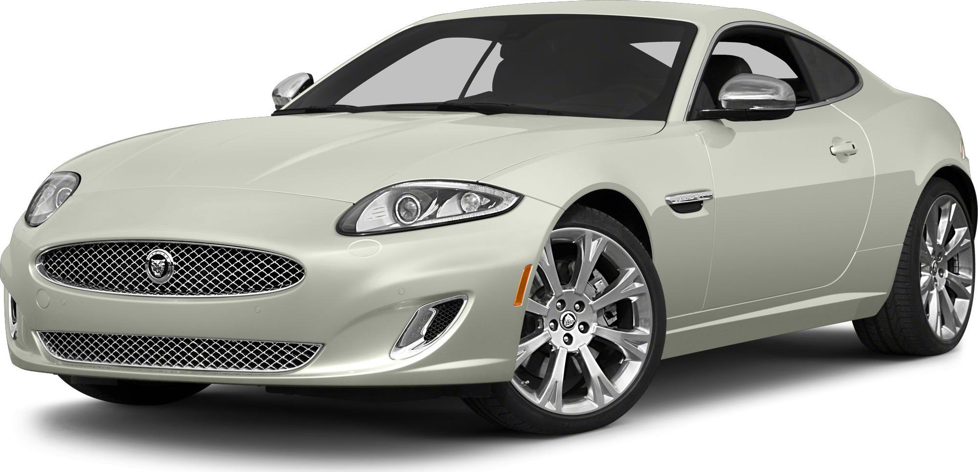 Front view of coupe with chrome mesh grille and alloy wheels