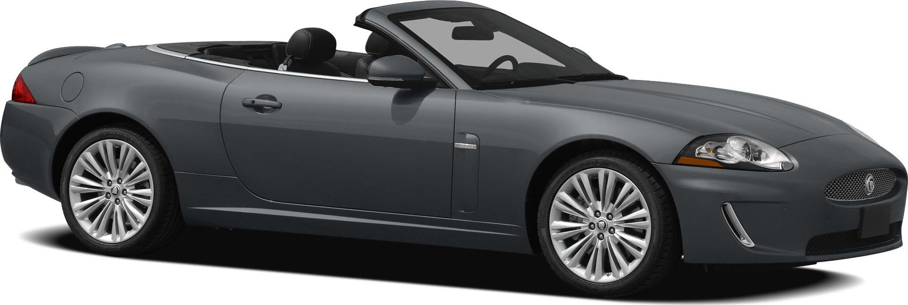 Luxury convertible with open top and multi-spoke alloy wheels