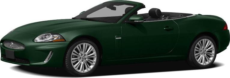 Dark green two-door luxury convertible with sleek design and alloy wheels