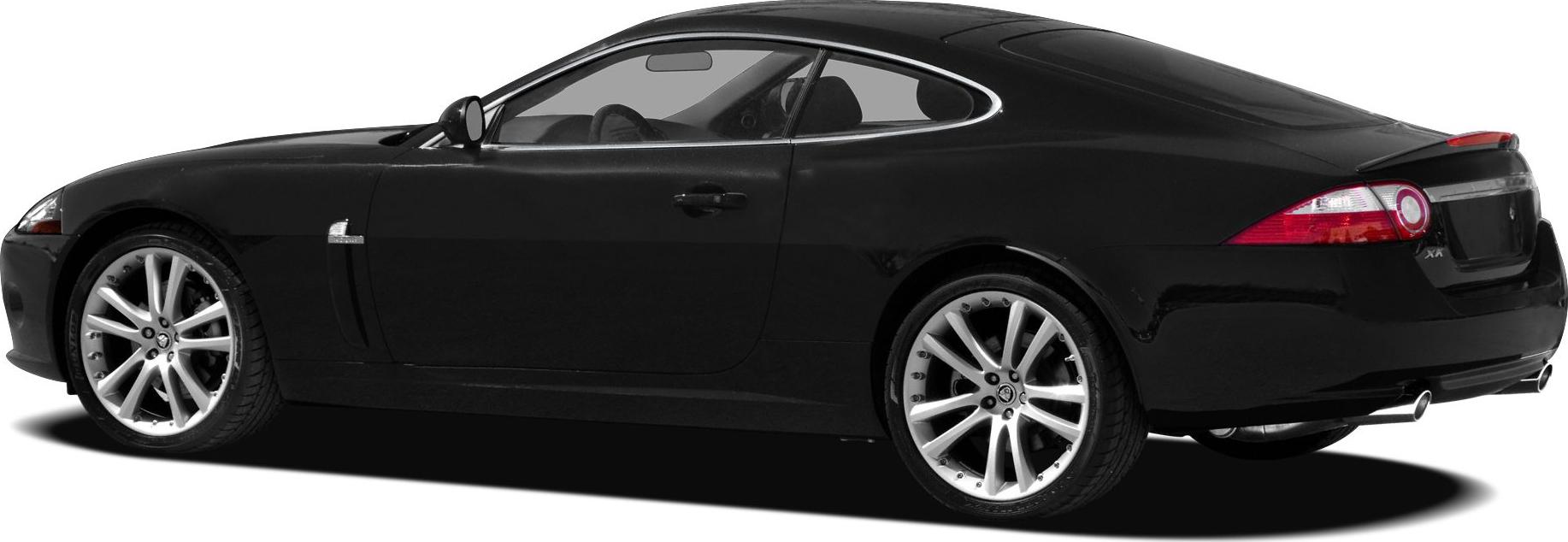 Side and rear view showing coupe profile and alloy wheels