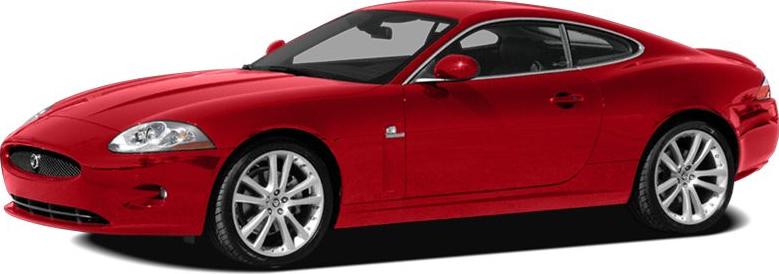 Red sleek two-door sports coupe with alloy wheels and aerodynamic design