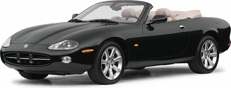 Black convertible roadster with beige interior and sporty alloy wheels