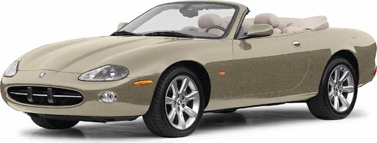 Convertible with sleek body, alloy wheels, and beige leather interior