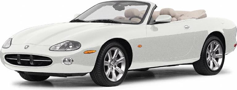 White convertible roadster with sleek body and alloy wheels