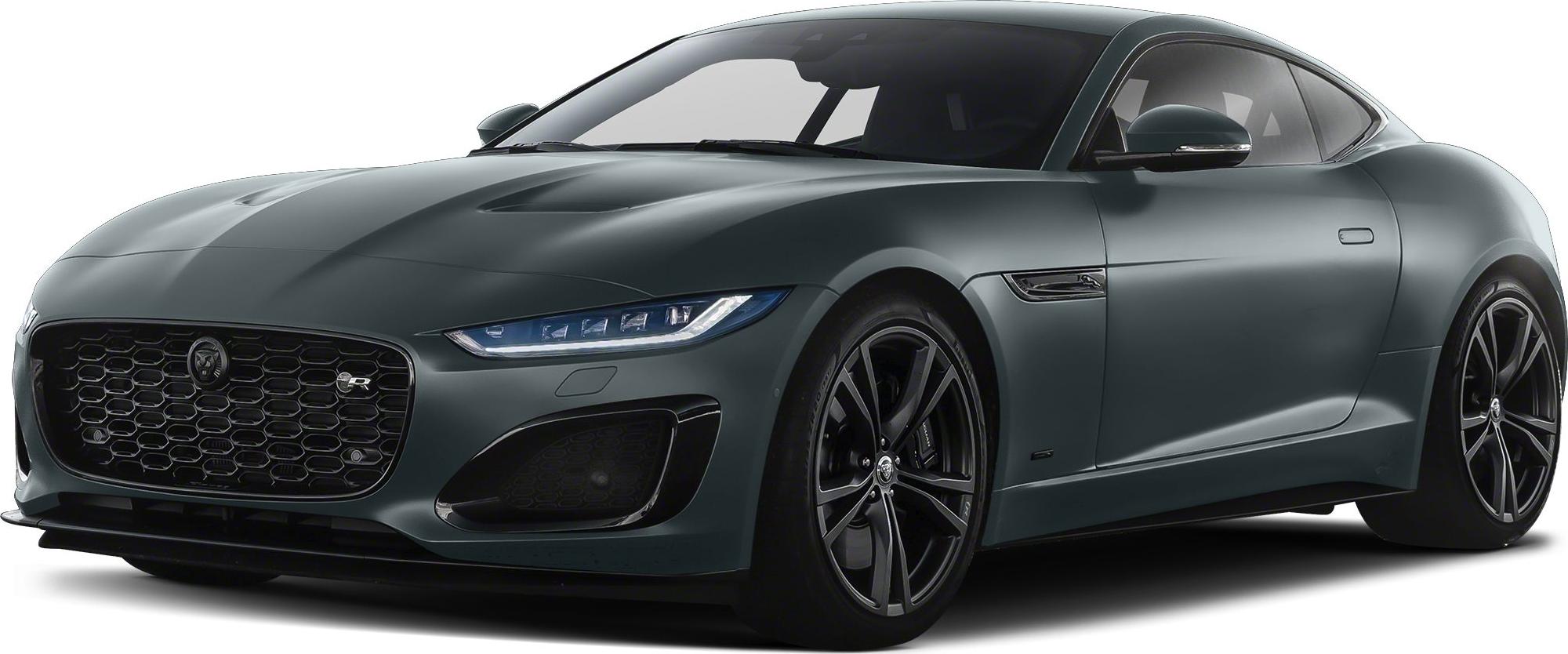 Sharp LED headlights and honeycomb grille with sleek coupe silhouette.