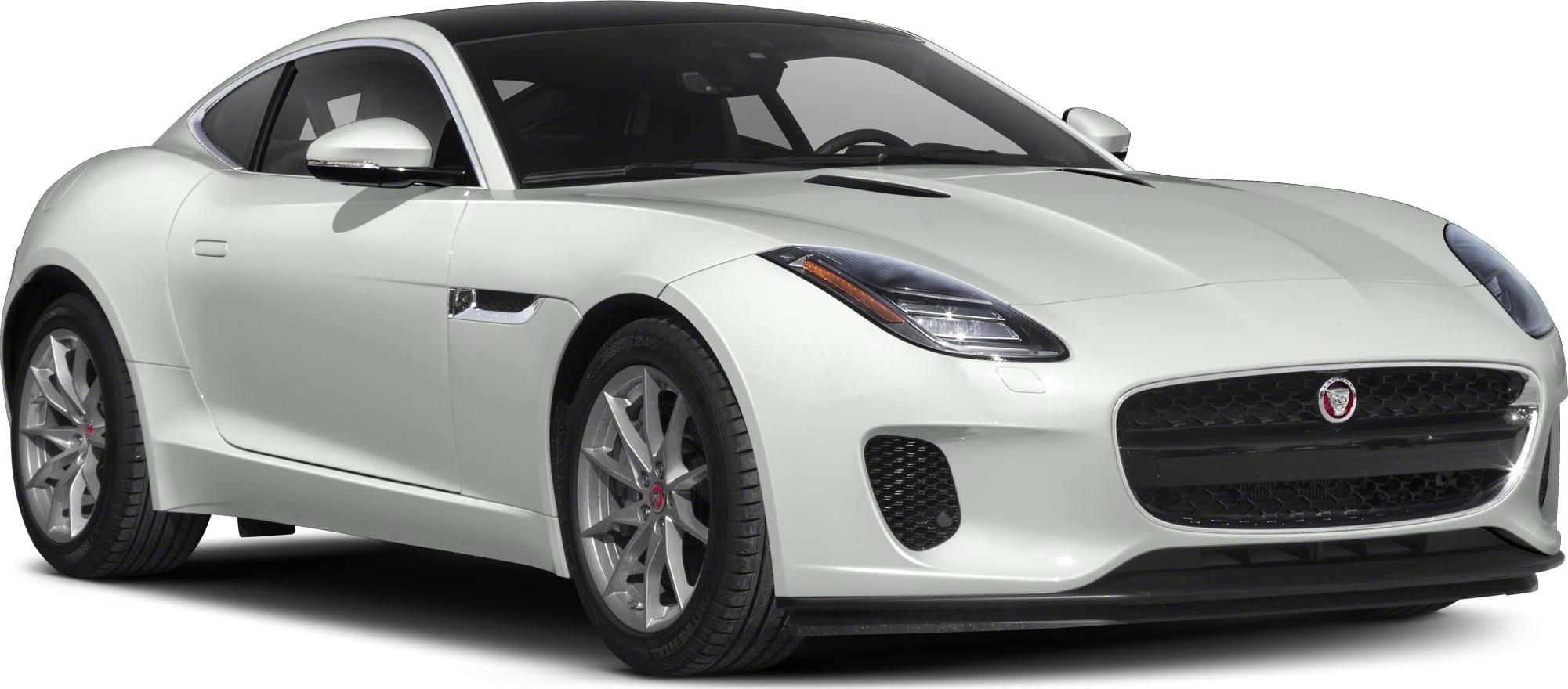 Front and side view with sleek headlights and aerodynamic body