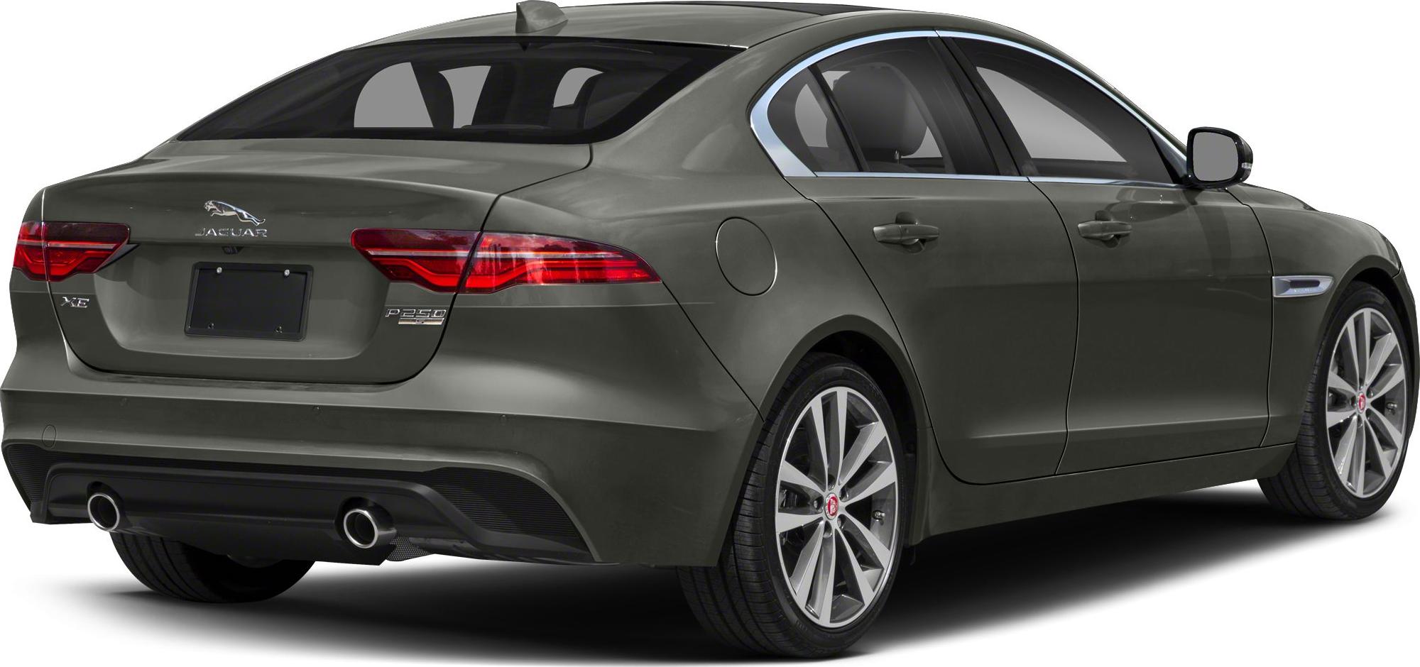 Rear and side profile with tail lights and dual exhaust
