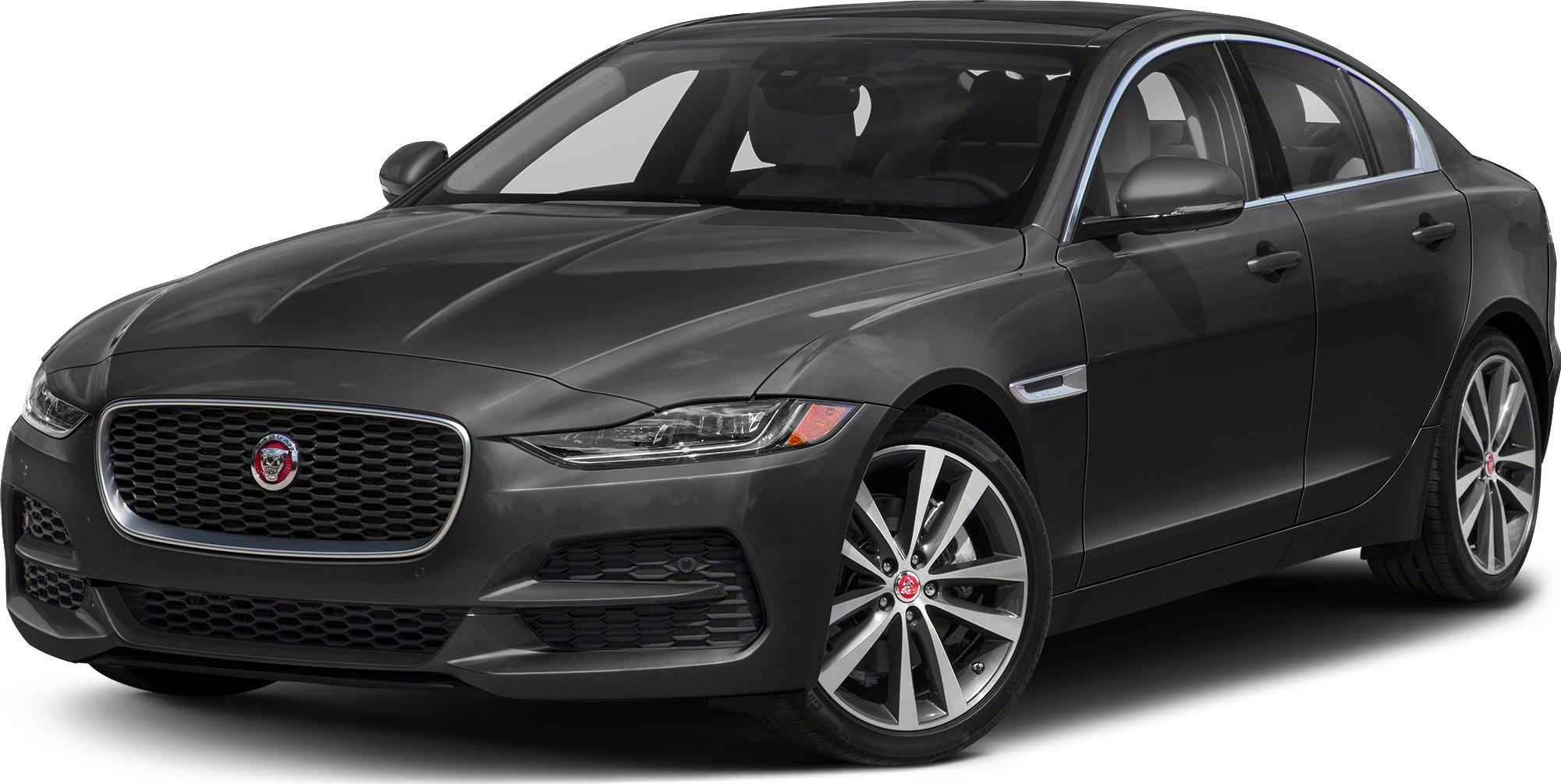 Front-side view of mid-size sedan with sleek headlights and mesh grille