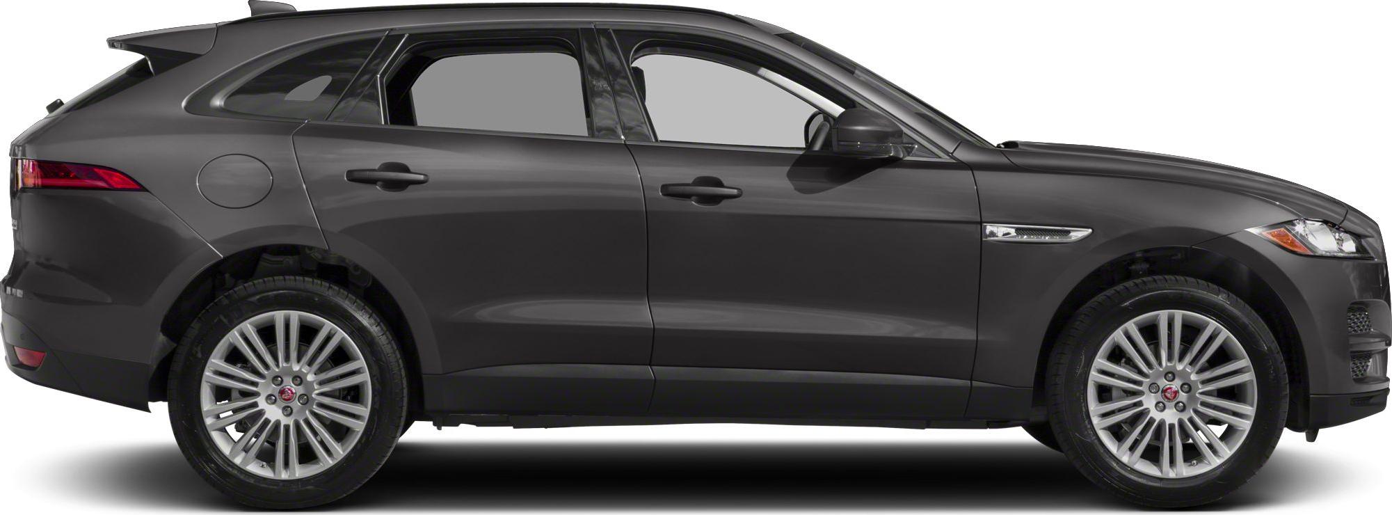 Side profile of SUV with visible alloy wheels