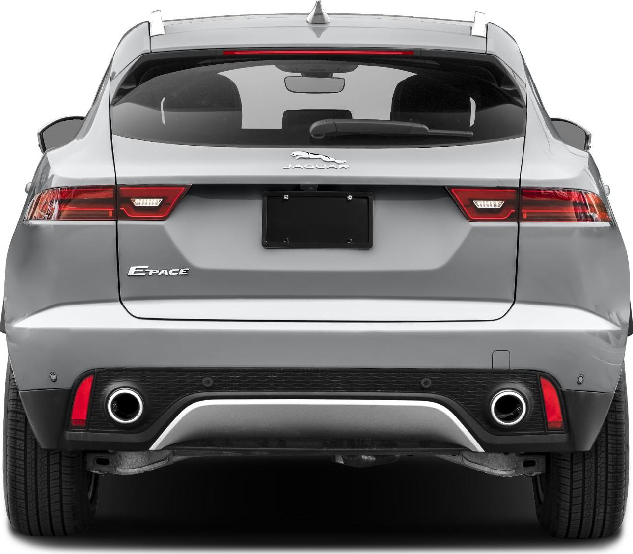 Rear view with sleek taillights and dual exhaust outlets