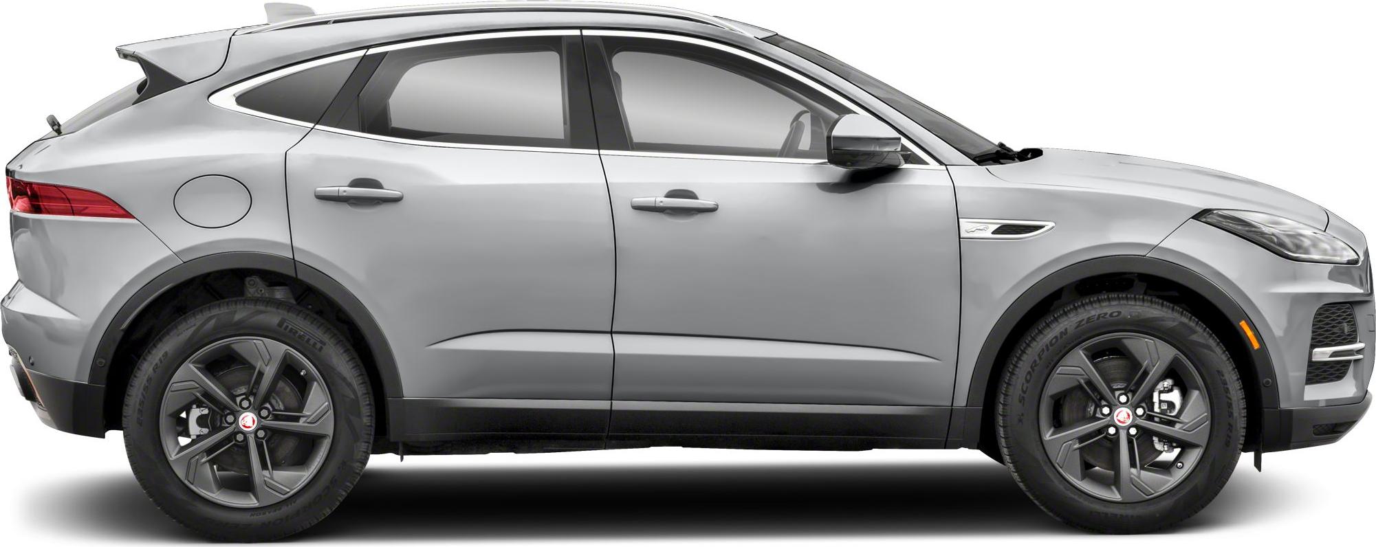Side profile with sporty alloy wheels and sleek SUV design