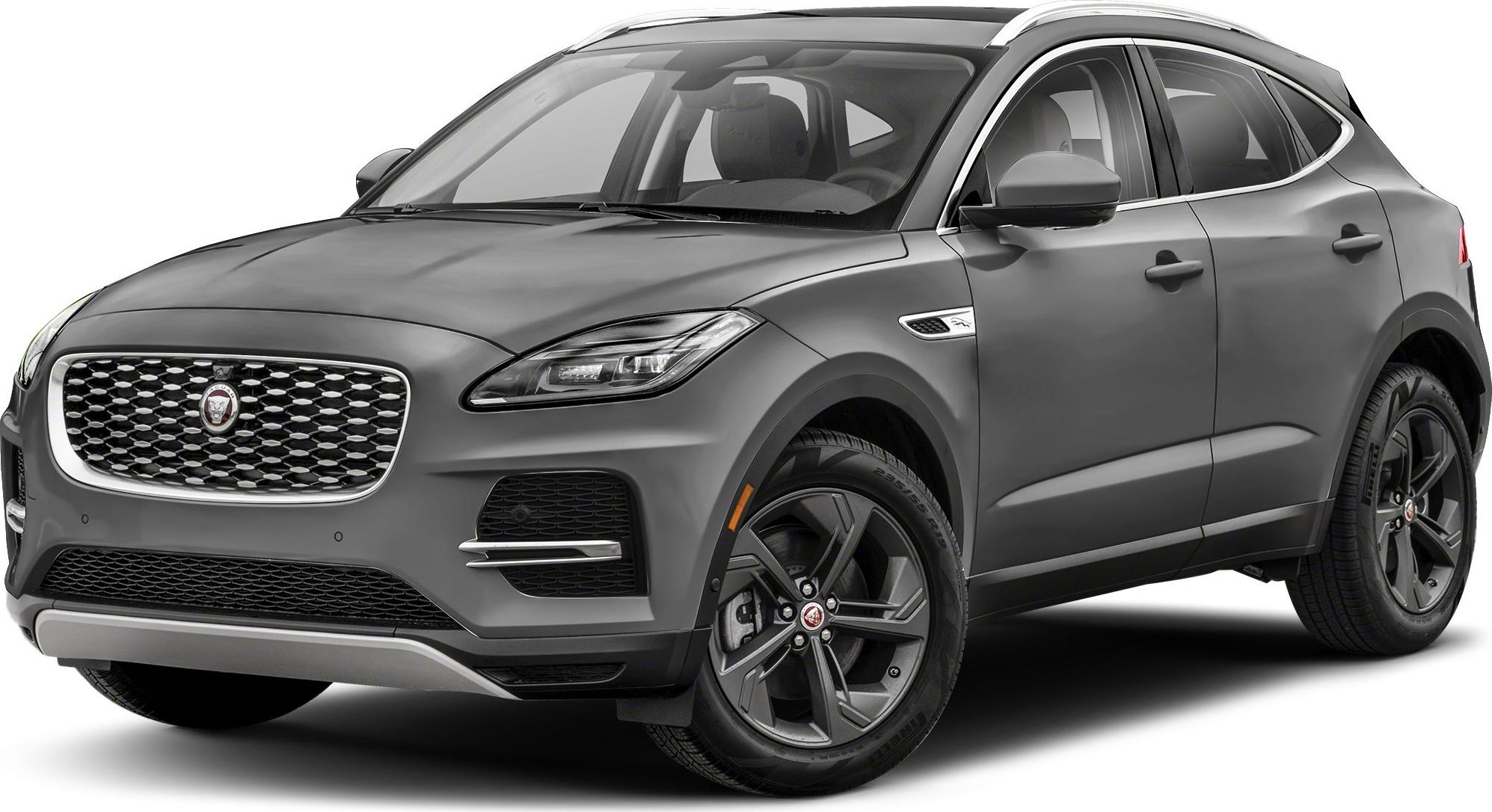 SUV front-side view with distinctive grille and LED headlights