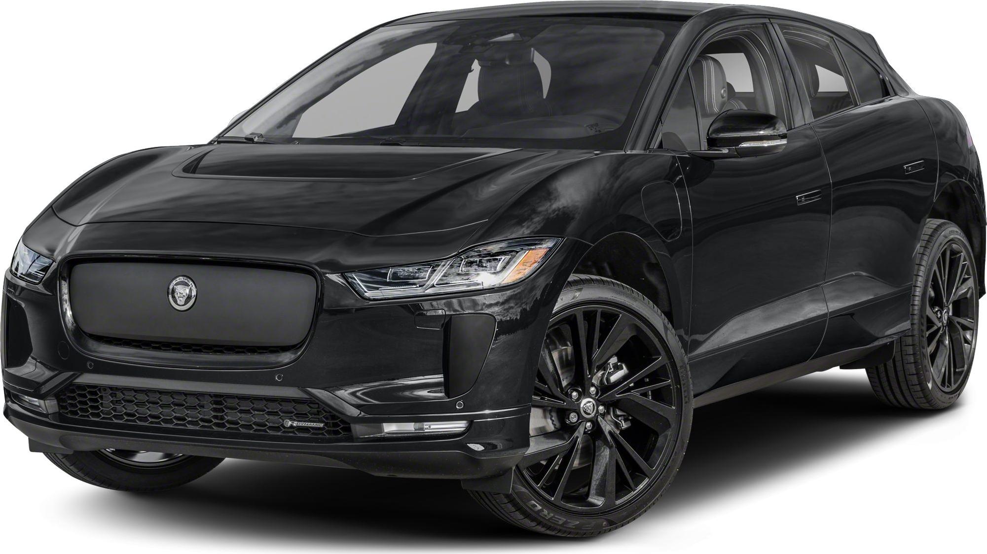 Modern SUV with black alloy wheels and LED headlights