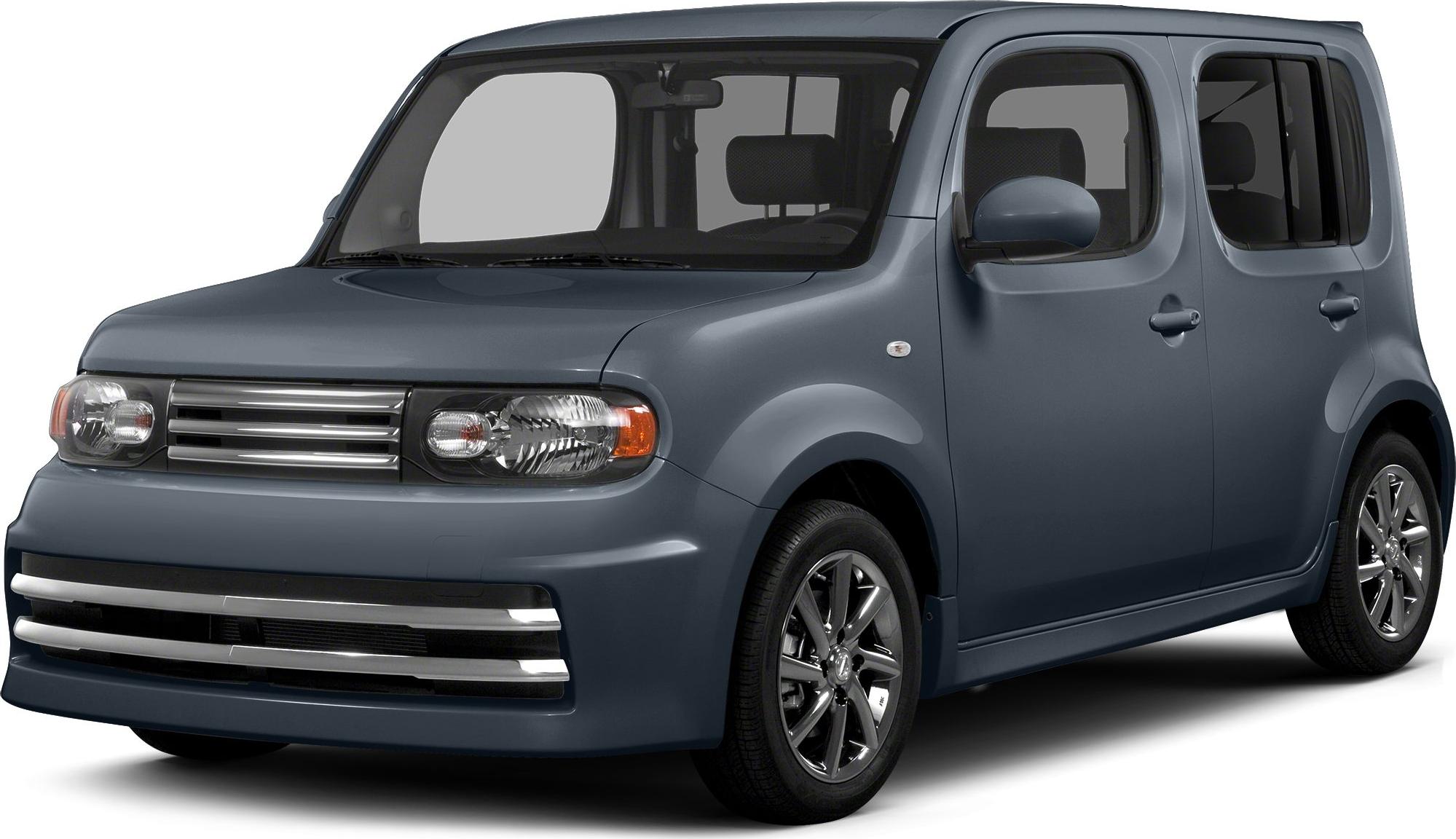 Boxy compact hatchback with chrome-accented grille and headlights