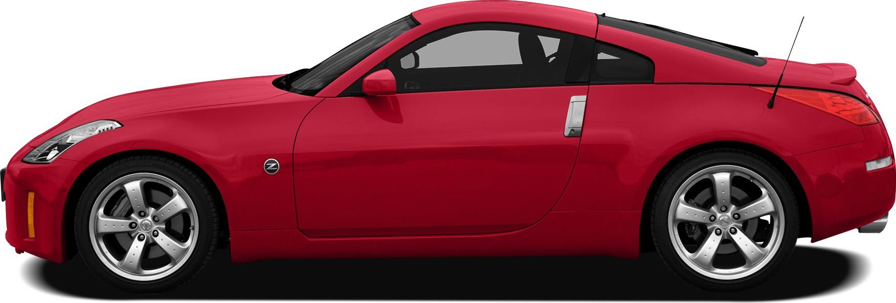 Sleek sports coupe side profile with aerodynamic shape and alloy wheels
