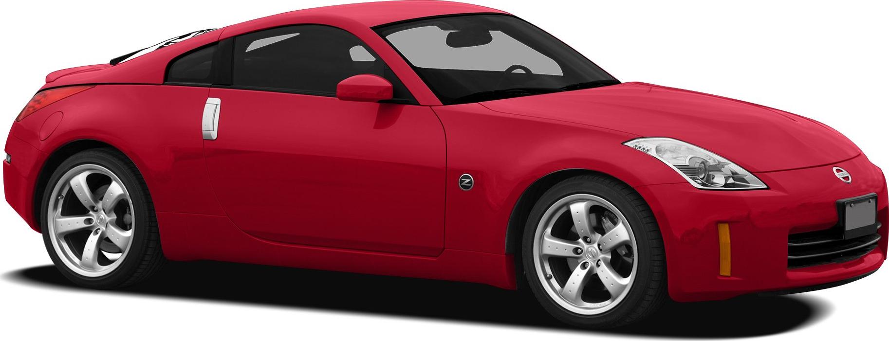 Red sports coupe with alloy wheels and aerodynamic profile