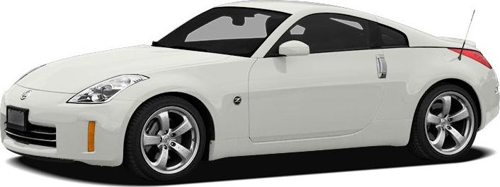 White sports coupe side profile with alloy wheels