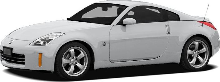 Sleek two-door sports coupe with five-spoke alloy wheels and aerodynamic shape