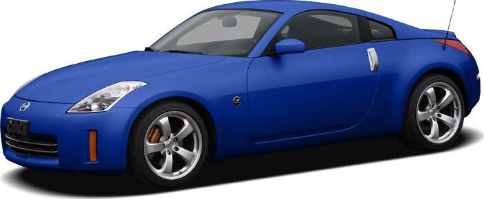 Blue sports coupe with sleek front and side view, alloy wheels, and aerodynamic shape