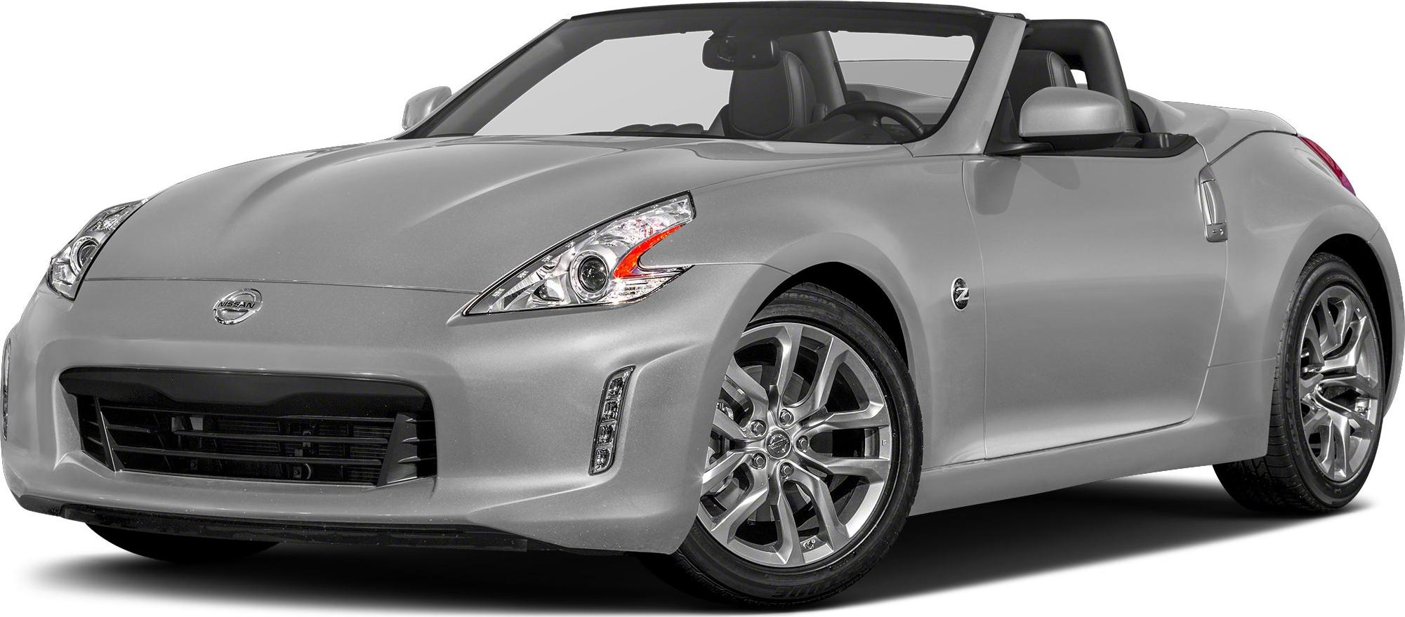 Front-angle view of a convertible with sleek headlights and alloy wheels
