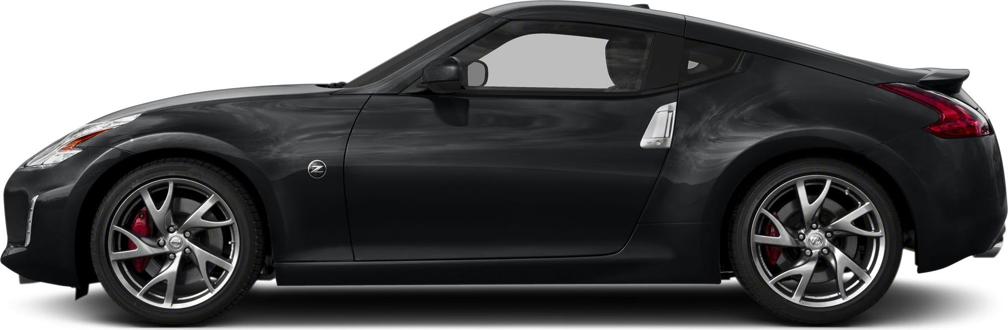 Side profile of sporty coupe with alloy wheels and aerodynamic design